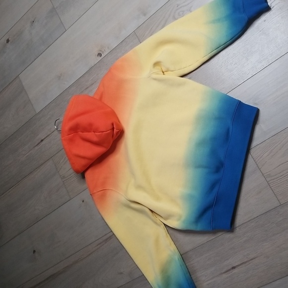 LCKR Men's tye died hooded sweatshirt hand warmers NWOT - Picture 5 of 5